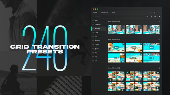 Grid Transitions for Premiere Pro（764404）-技能树